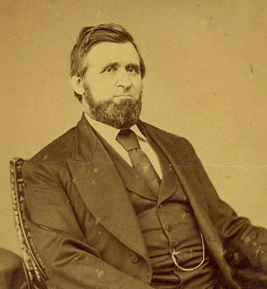 Oliver Hudson Kelley Portrait of Oliver Hudson Kelley, Minnesota farmer and founder of the National Grange